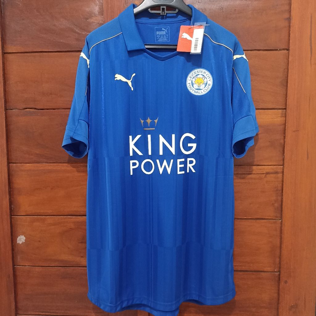Jersey original Leicester city 2016 home bnwt