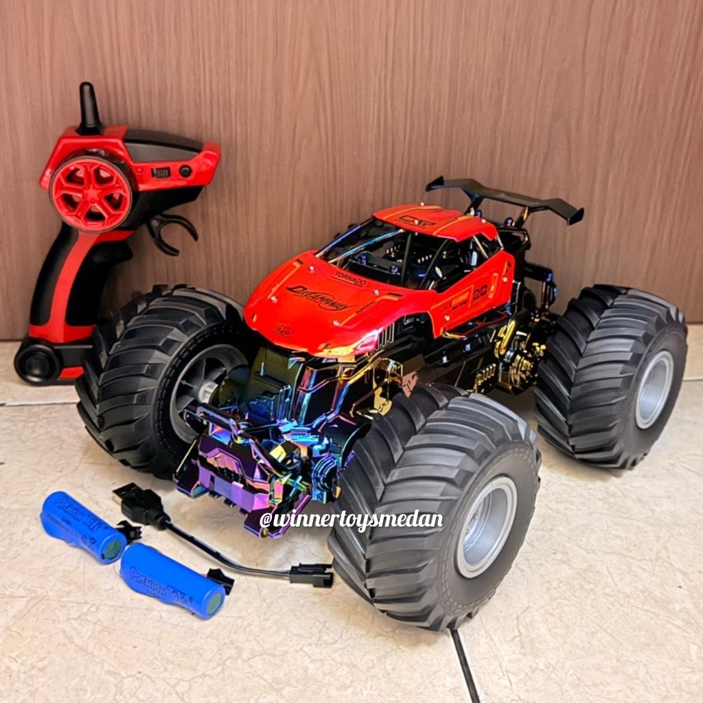 Mainan Mobil Remote Jeep Power Drive 4x4 OFFROAD / Mainan Mobil Remote Control Rock Climbing Alloy 1