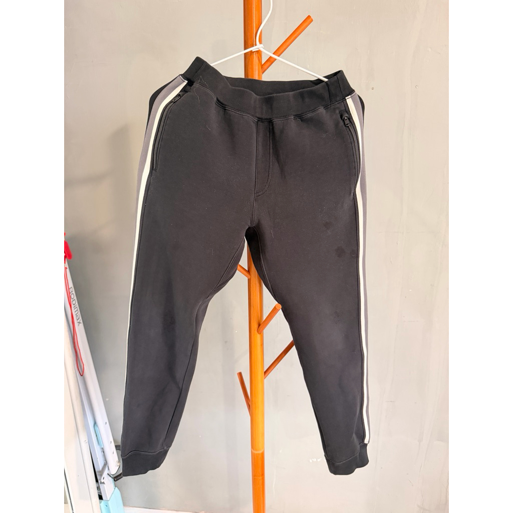 SECOND JOGGER PANTS UNIQLO KIDS BLACK