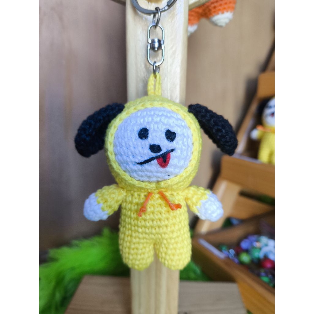 gantungan kunci rajut / B21 chimmy / ganci / souvenir