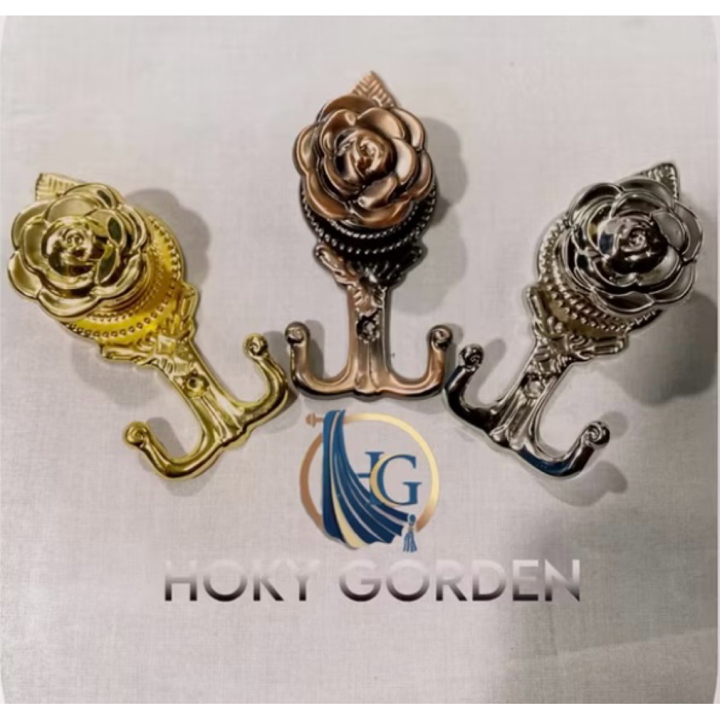 Hook Mawar Besi / Hook Gorden / Cantolan Tali Gorden
