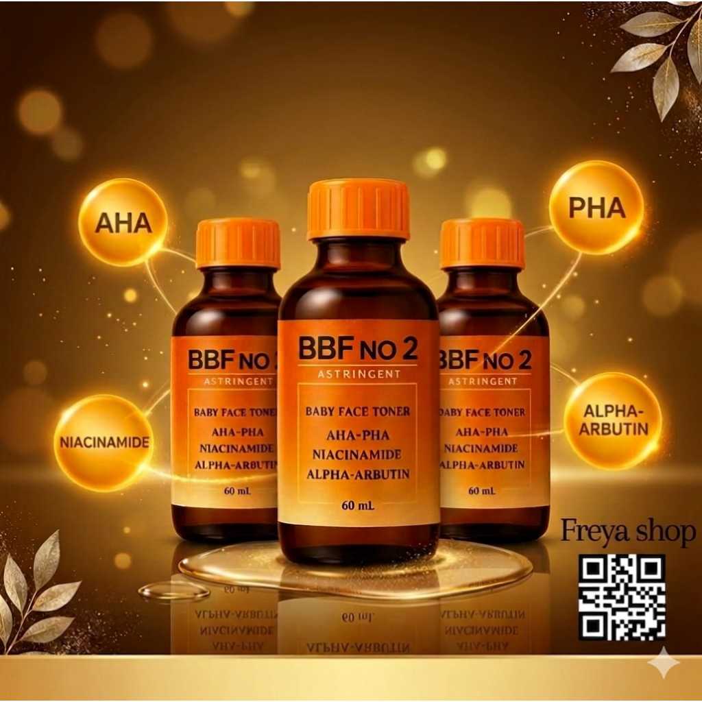 TONER RDL No.2 dan No.3 Pembersih Wajah Mencerahkan Muka & Cepat Glowing - BABYFACE