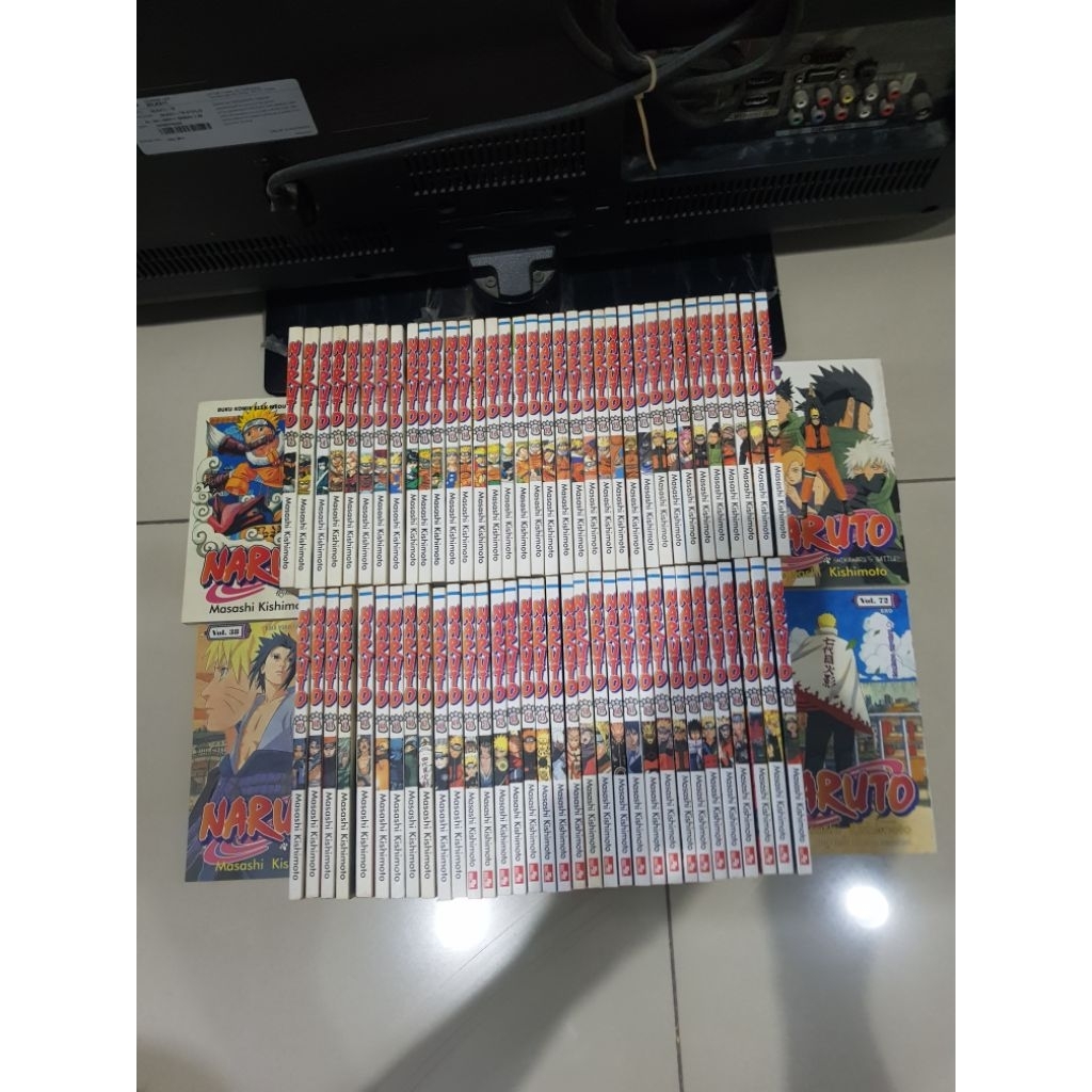 Komik Elex NARUTO Lengkap 1-72 (End) Super Mulus Koleksi Pribadi