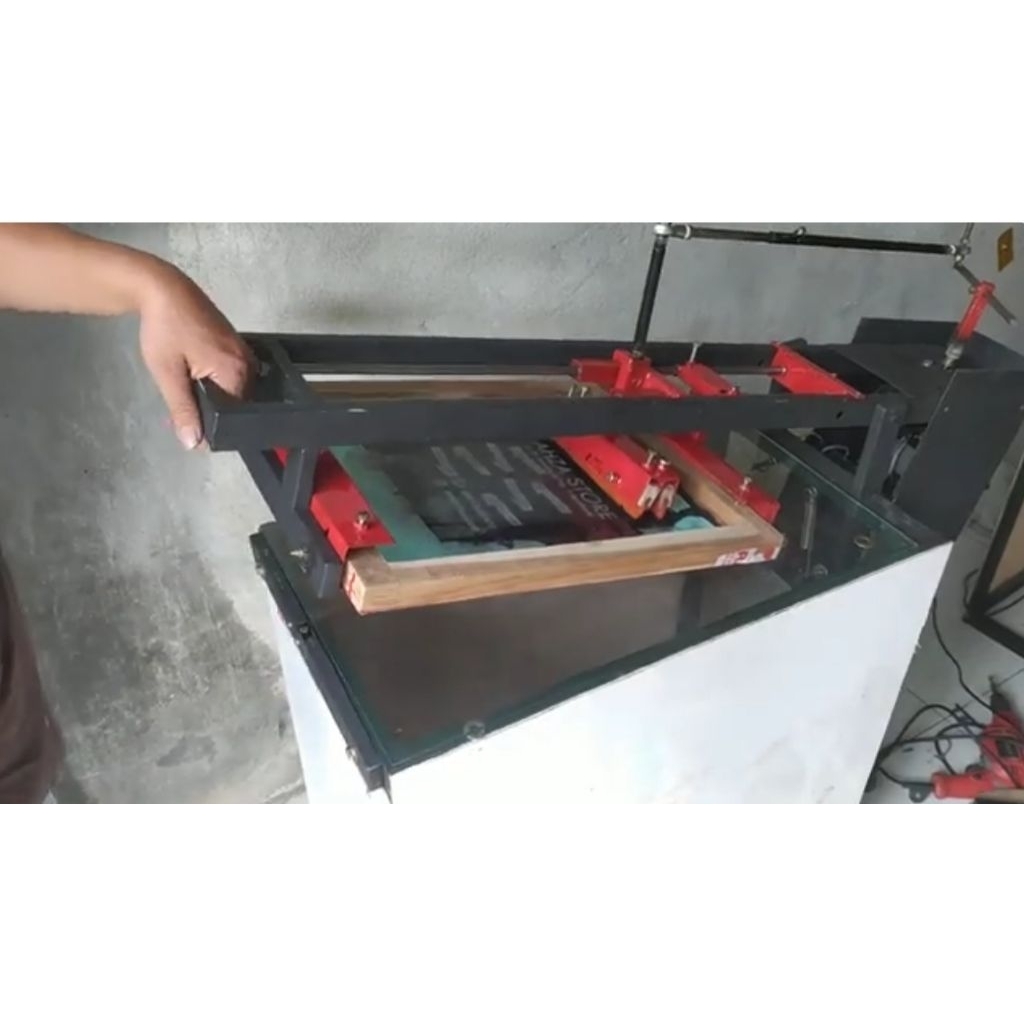mesin sablon plastik mini