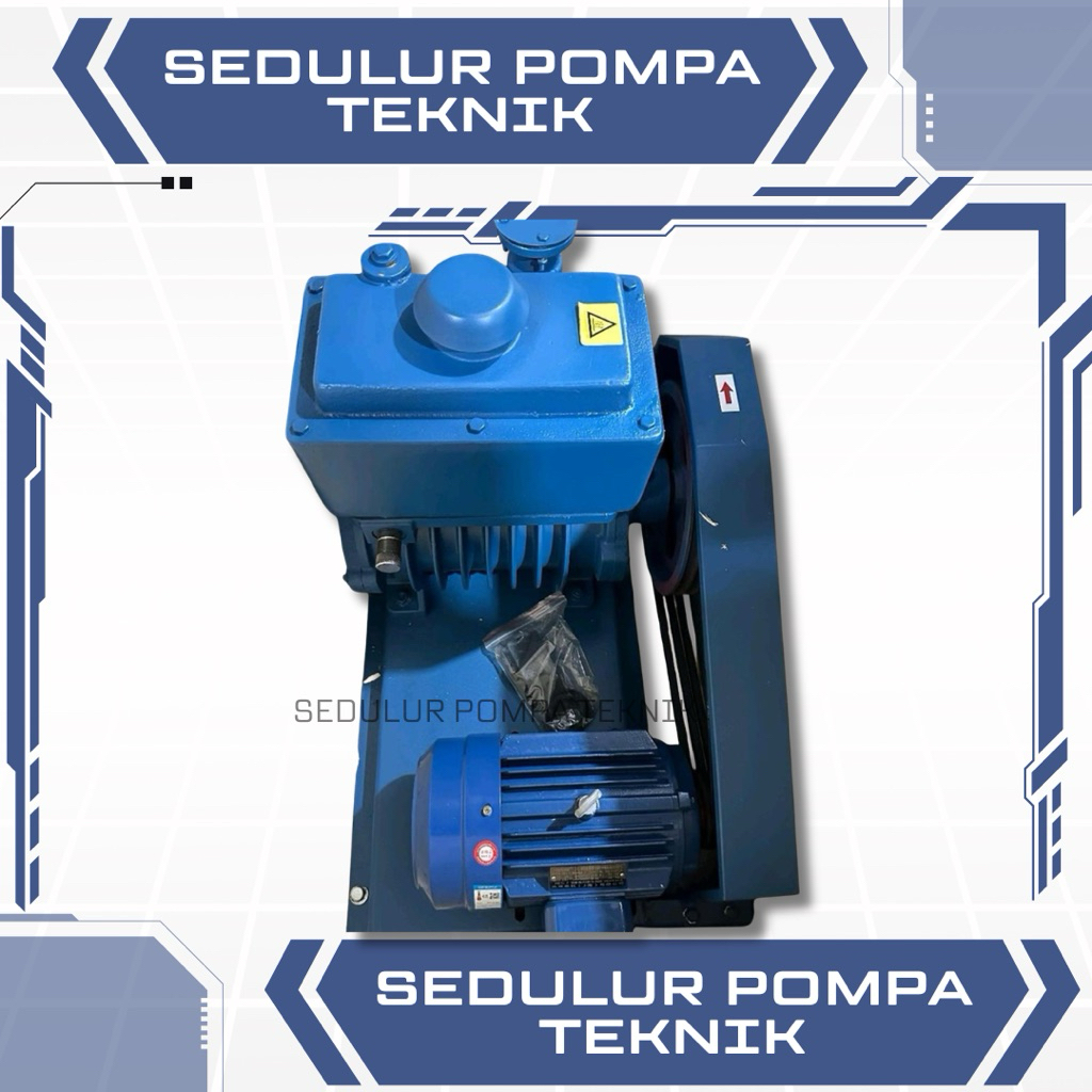 Rotary Vane Vacuum Pump Rotor 2X-15 2,2KW 380V Pompa Vakum Rotary Vane Baling-Baling Putar