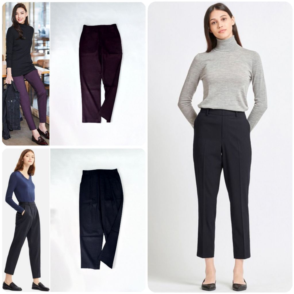 UNIQLO Ezy Ankle Length Pants (S)