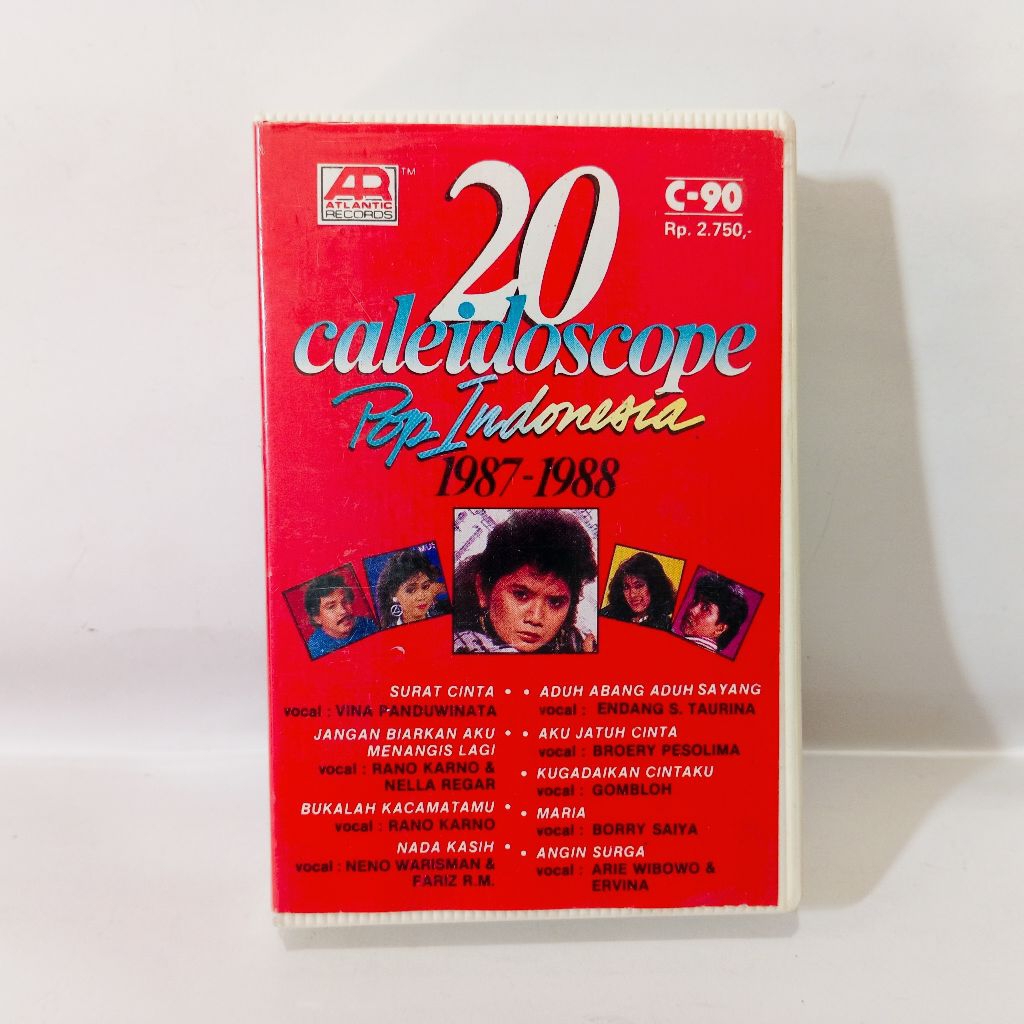 Kaset 20 Caleidoscope Pop Indonesia 1987-1988 - Vina Panduwinata Nella Regar Gombloh VA