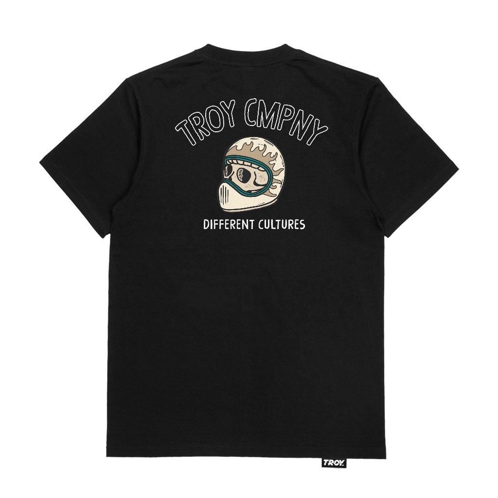 TROY COMPANY Kaos Pria Lengan Pendek - Different Cultures Tshirt MTD 2852