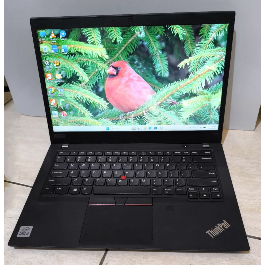 Laptop Second Lenovo Thinkpad T14 Core I5 Gen 10 Laptop Seken Bergaransi