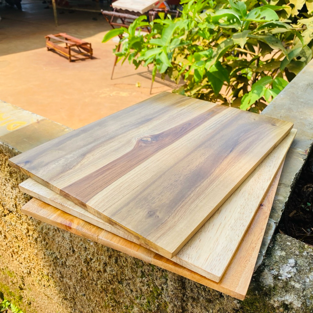 Papan Kayu Mahoni 25x25 Papan Ambalan kayu mahoni/kayu jati tebal 1 cm