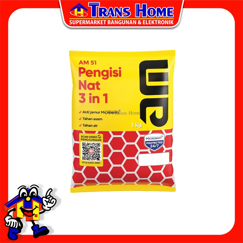Semen Pengisi Nat Keramik/Granit AM 51 Berbagai Warna 1KG (AM SEMEN)