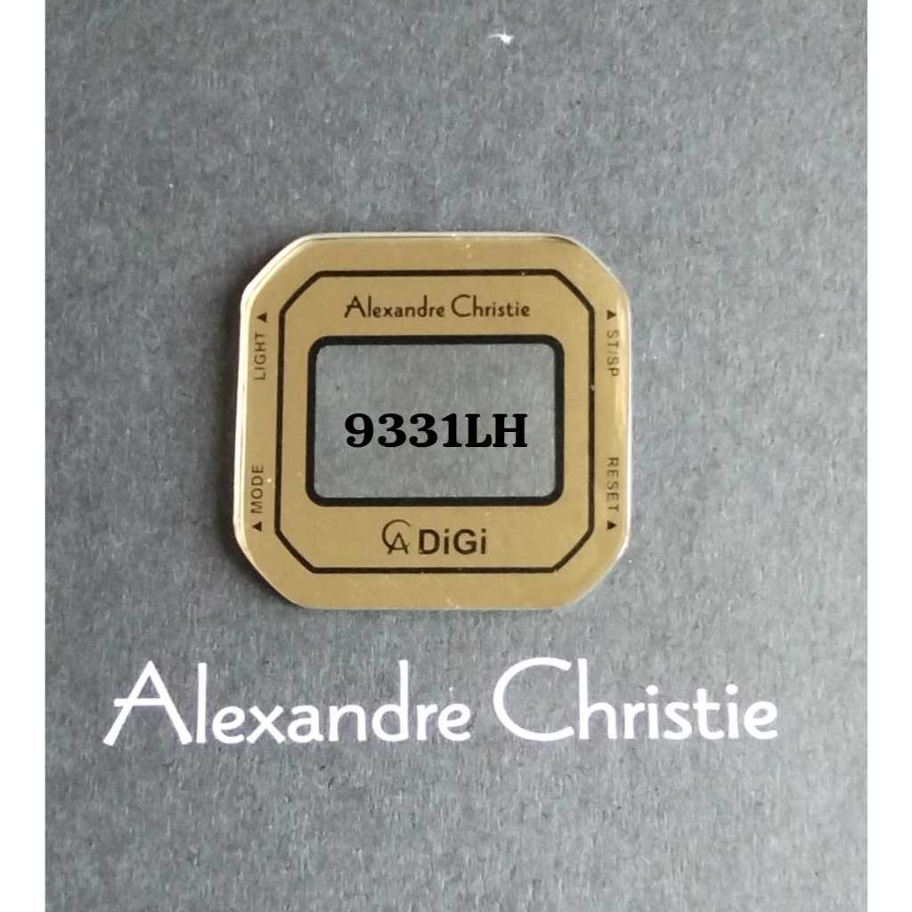 kaca jam tangan wanita Alexandre Christie 9331lh gold original