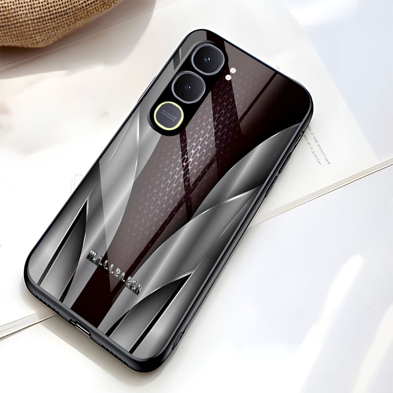CL Softcase Glass For Vivo Y21D - Case Glass Vivo Y21D - Casing Kaca Y21D Terbaru - Casing Murah Viv