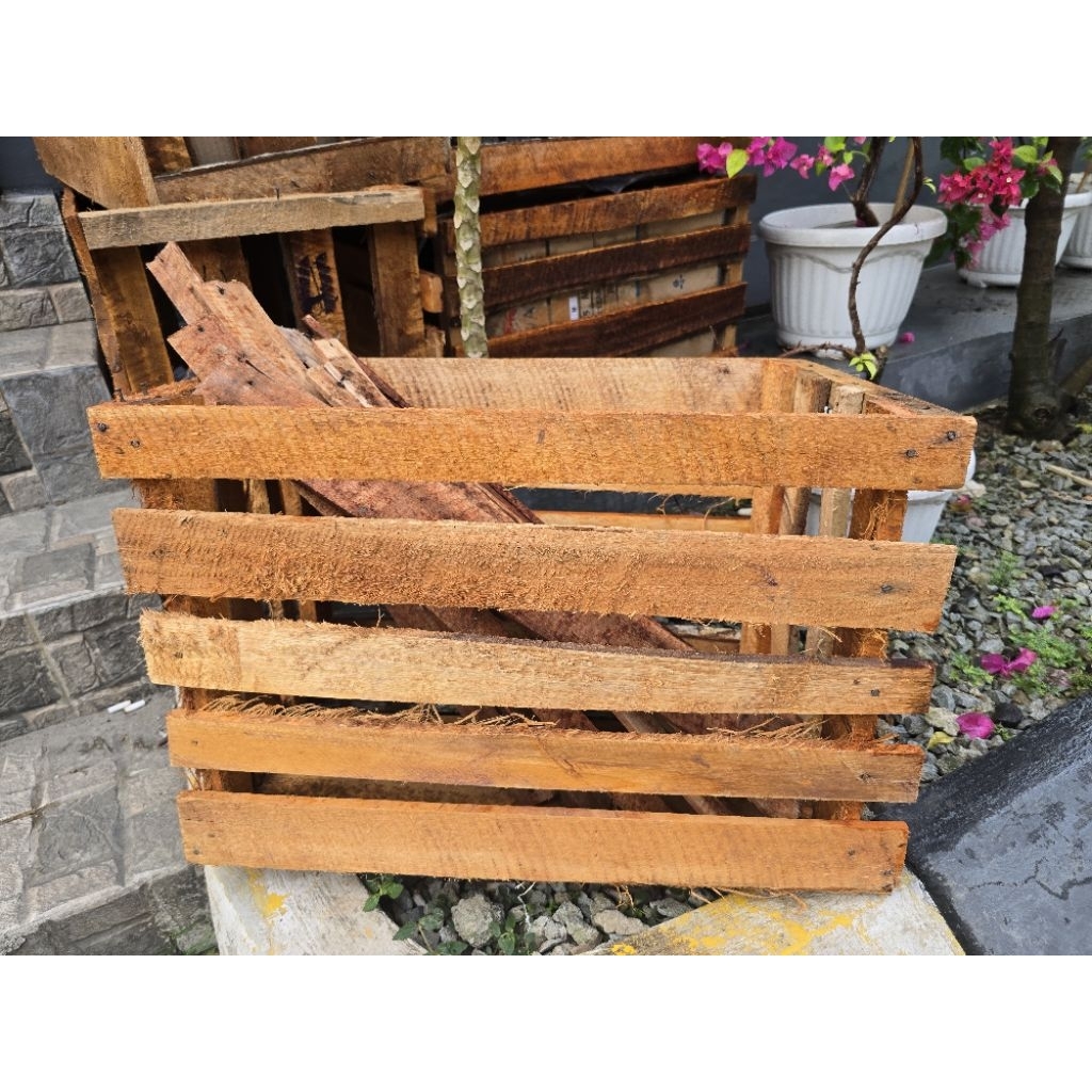 peti packing kayu peti bekas buah peti kayu