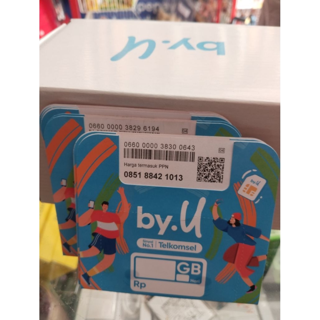 Karru telkomsel byu 3 gb siap pakai