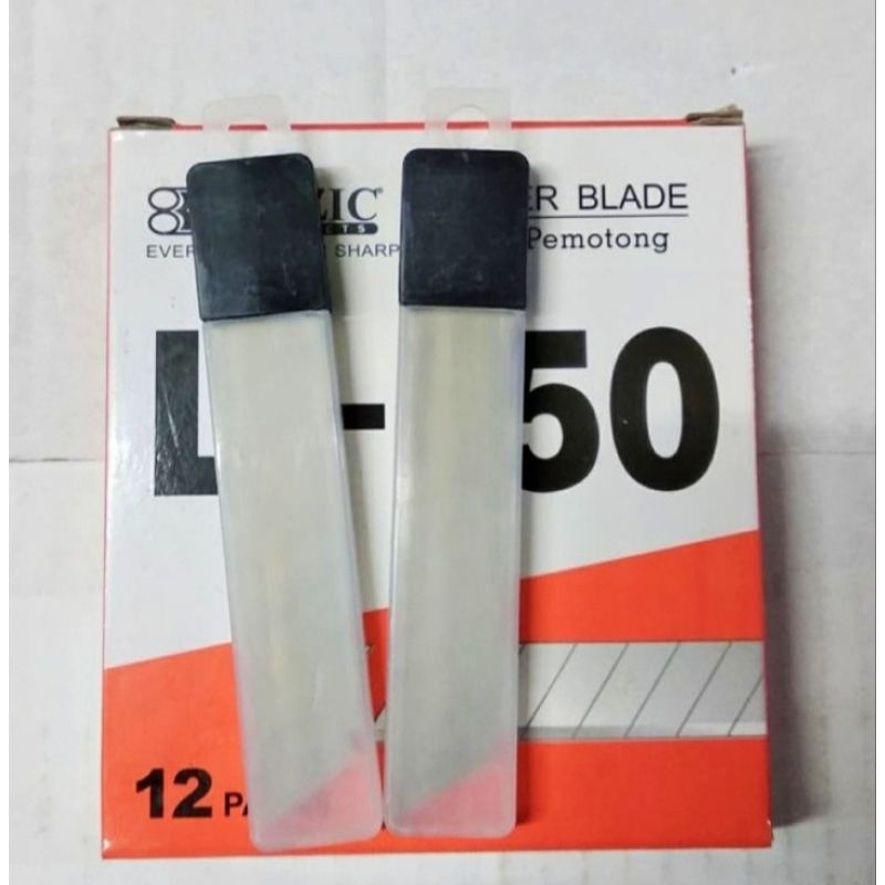 Bazic - Isi Pisau Cutter Besar / Refill Cutter Besar 5pcs