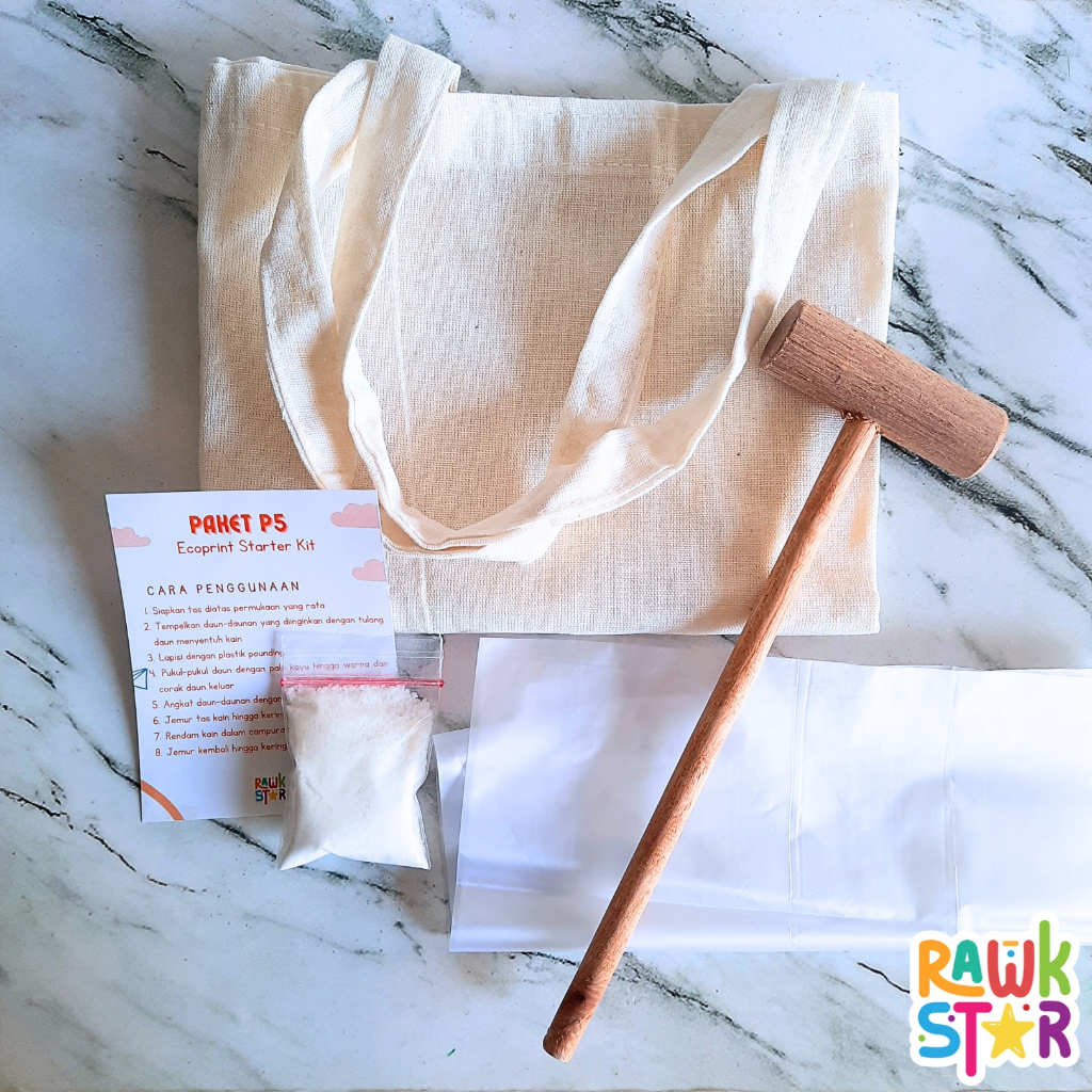 Paket P5 Ecoprint Starter Kit / Mainan Edukatif Anak
