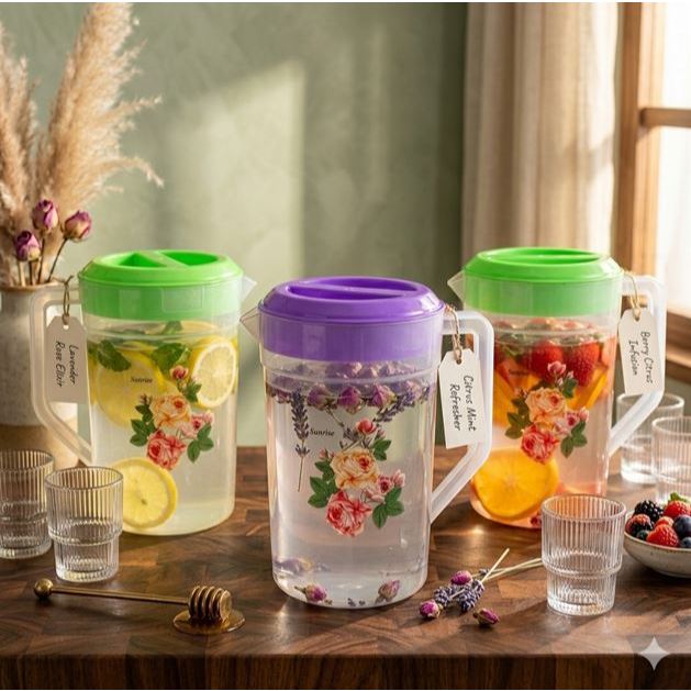 Teko Plastik 4,1 liter Sunrise / Eskan Plastik Murah