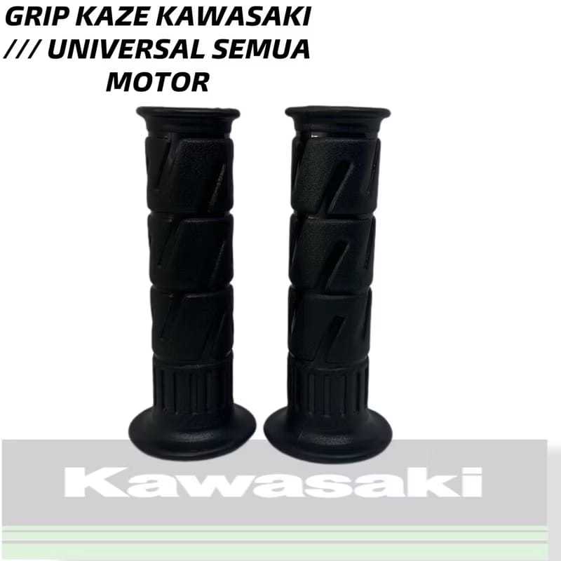 HANDGRIP KAZE KAWASAKI HONDA YAMAHA MIO BEAT VARIO SCOOPY ORIGINAL HANDFAT GRIP EMPUK ORIGINAL