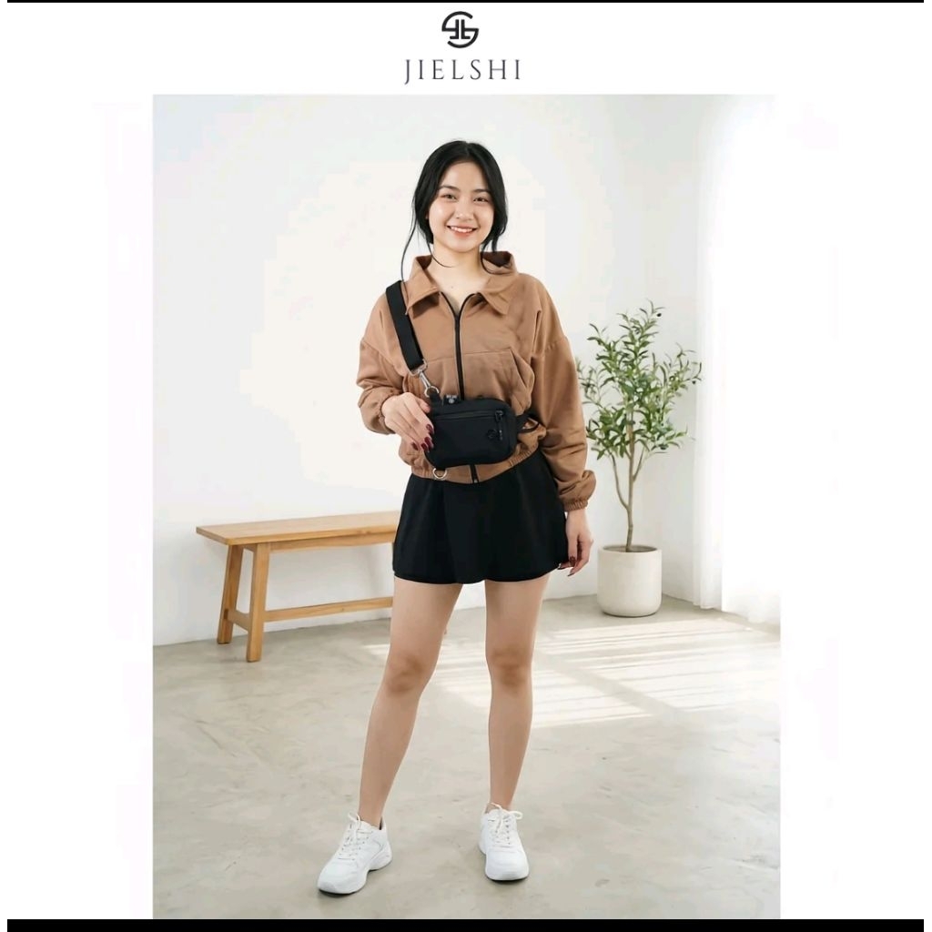 JIELSHI DILAN K-932 - Tas Selempang Wanita - Sling Bag Cewek Bahan Parasut