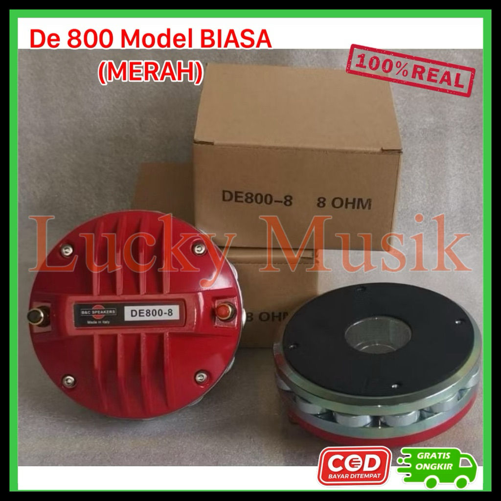 Tweeter DE 800 NEO B&C DRIVER BNC DE800 tweeter 3 INCH NEODYUM DE 85 TN