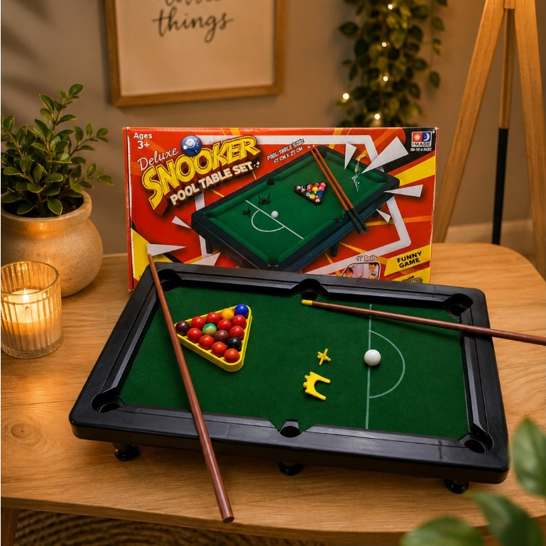 QH223344 - Mainan Billiard Mini AnakLuxury 951 Set Meja Biliar untuk Anak-anak Dewasa QH