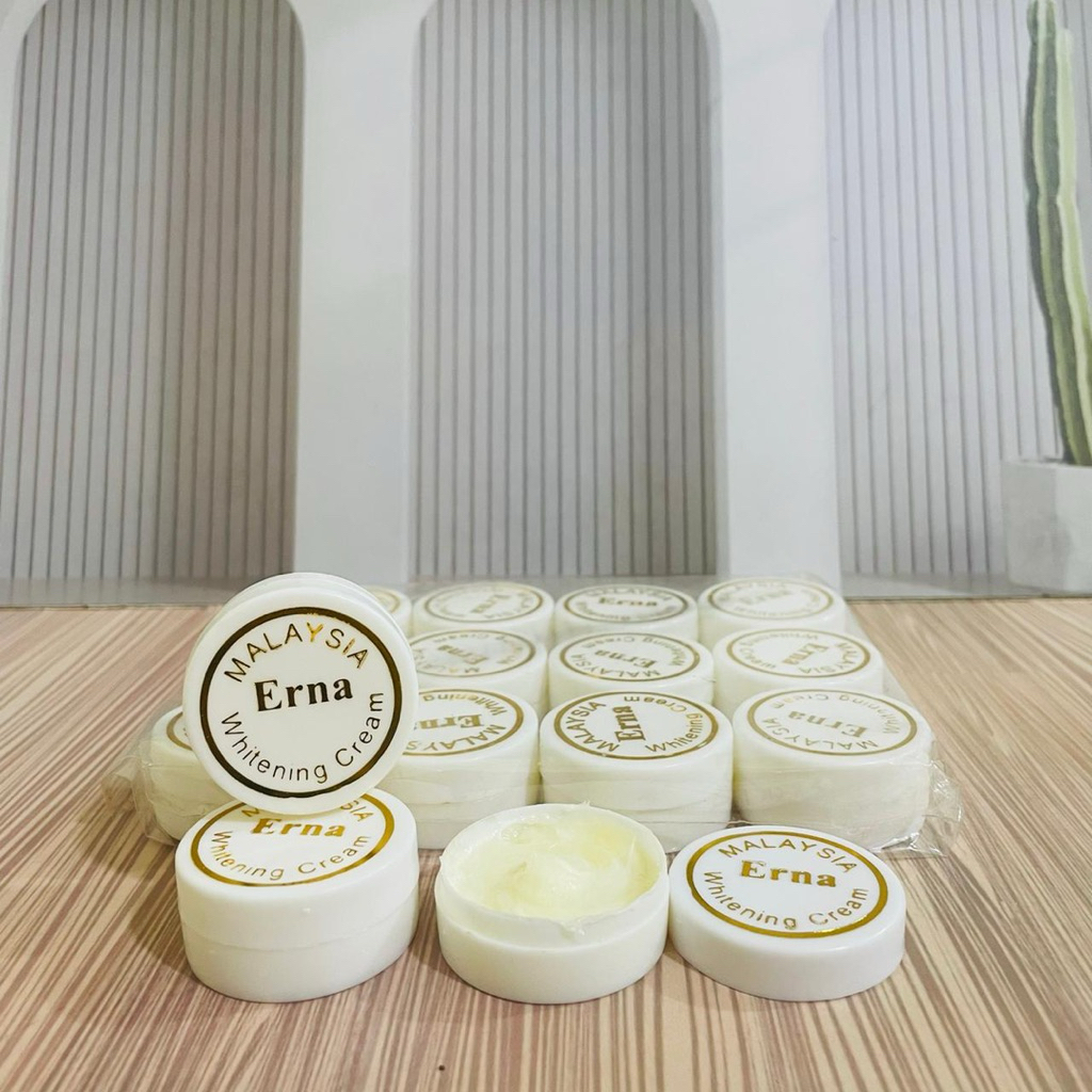 [ready] cream Erna whitening siang malam