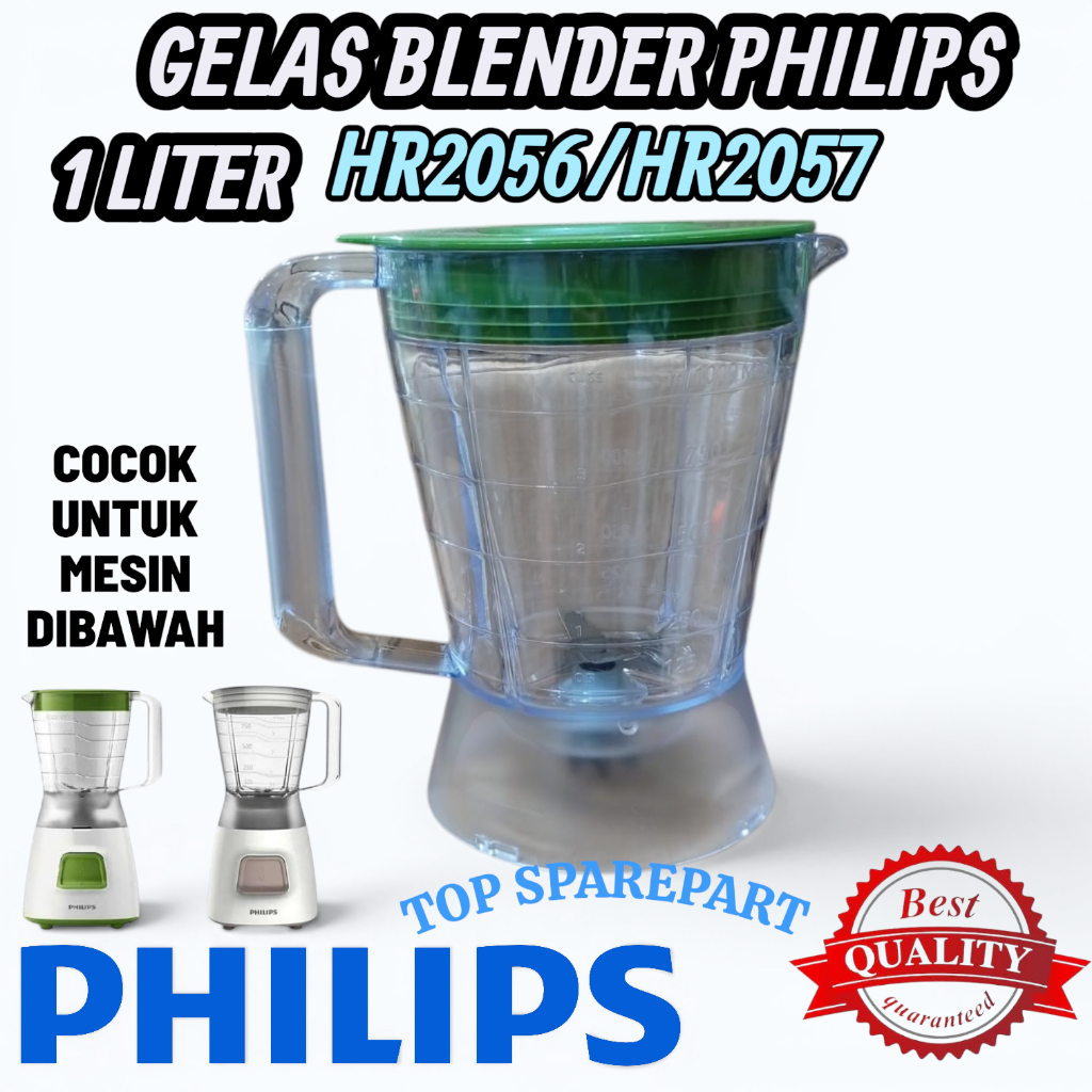 GELAS JUS BLENDER PHILIPS FULLSET HR2056 HR2057