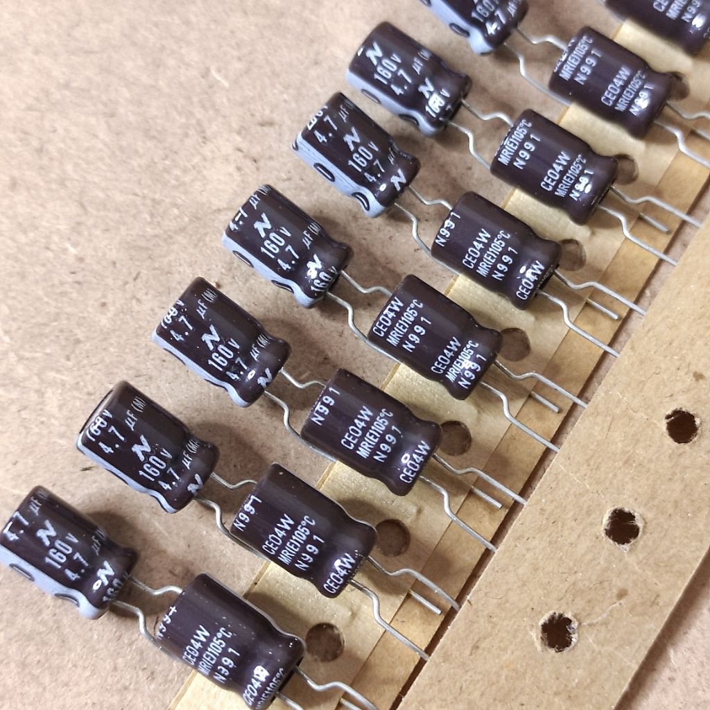 ELCO 160V 4.7UF CAPASITOR 4.7UF 160V 105°C N991 KAPASITOR 4.7UF 160V