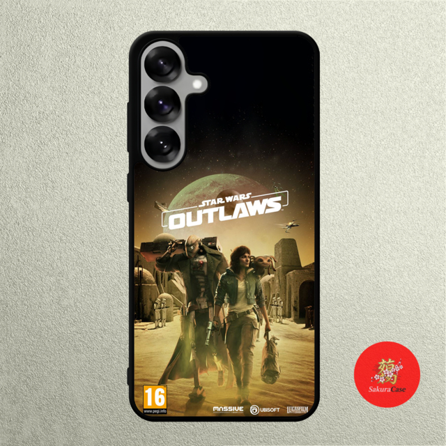 Case SAMSUNG A57 A56 A37 A36 A50 A50 A51 A52 A53 A54 A55 Rubber Softcase Star Wars Outlaws Game