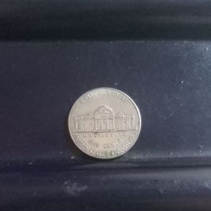 koin 5 cents amerika tahun acak