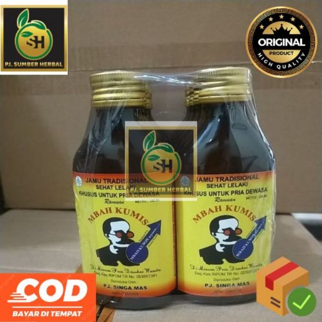 Jamu Herbal Mbah Kumis Original 1Slop