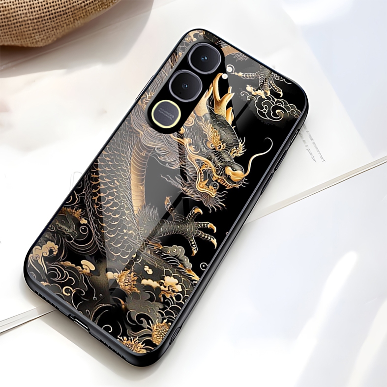 CL Softcase Glass For Vivo Y21D - Case Glass Vivo Y21D - Casing Kaca Y21D Terbaru - Casing Murah Viv