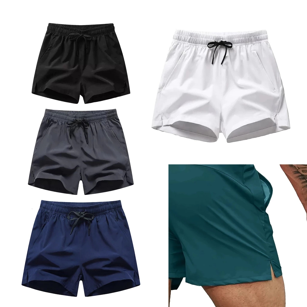 SEVENTYONE-Short Pants Sporty Exo Series Celana Pendek Fitness Olahraga Gym Lari Pria Wanita