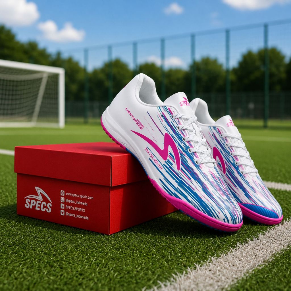 TERMURAH SEPATU FUTSAL SPECS LS REBORN IN METACRUSH & ILUMINATE PACK BISA COD