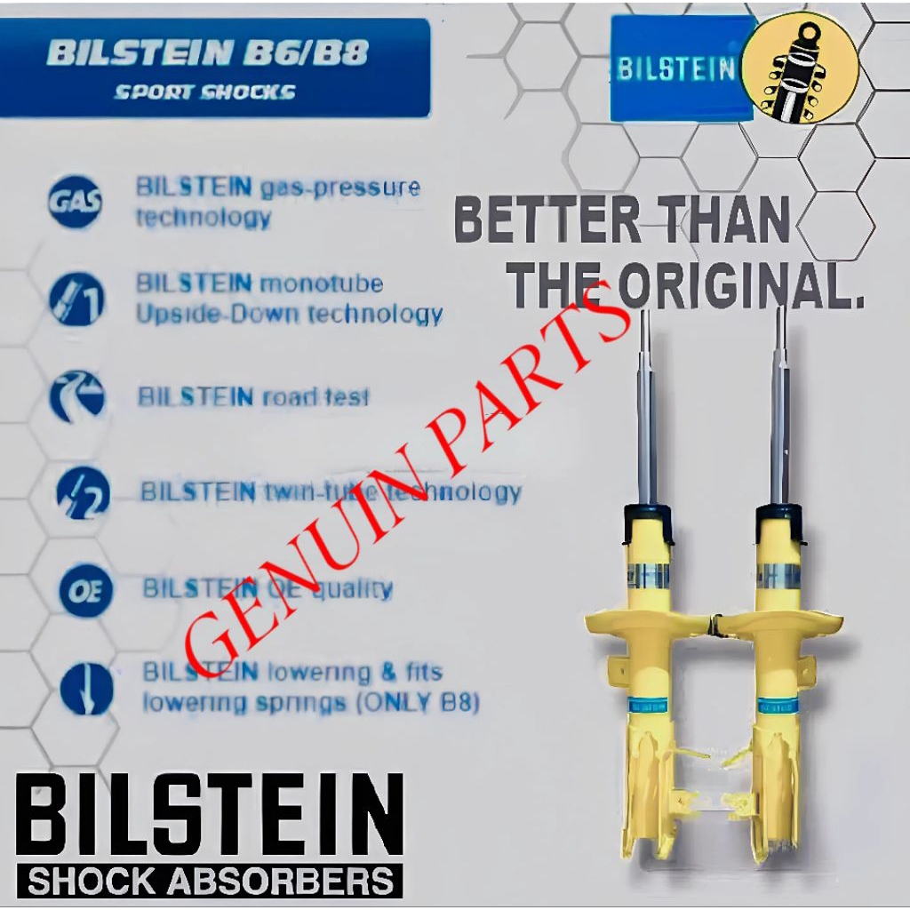 SHOCKBREAKER DEPAN HONDA HRV BILSTEIN B6