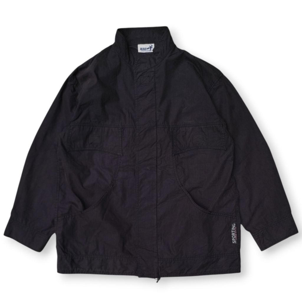 Hai Sporting Gear by Issey Miyake Stand Collar Oversize Jacket