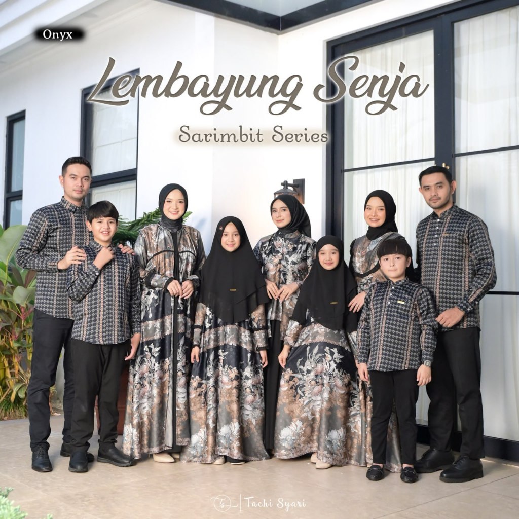 Tachi Syari Lembayung Senja Baju Sarimbit Keluarga  - ONYX
