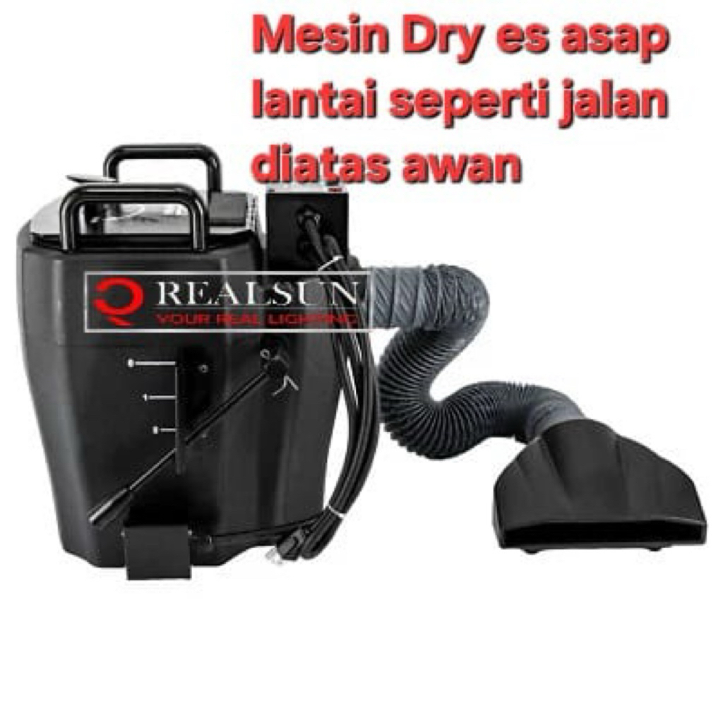 Machine Dry es / Mesin Dry es asap lantai bawah seperti awan effect seperti jalan di atas awan