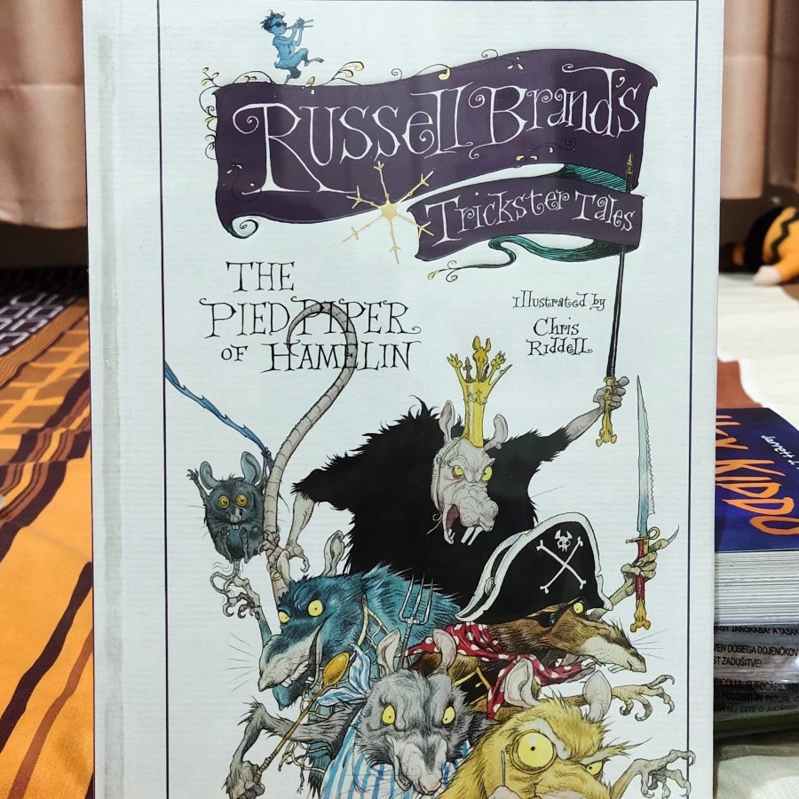Chris Riddell - The piedpiper of Hamelin illustrated book - Hardcover