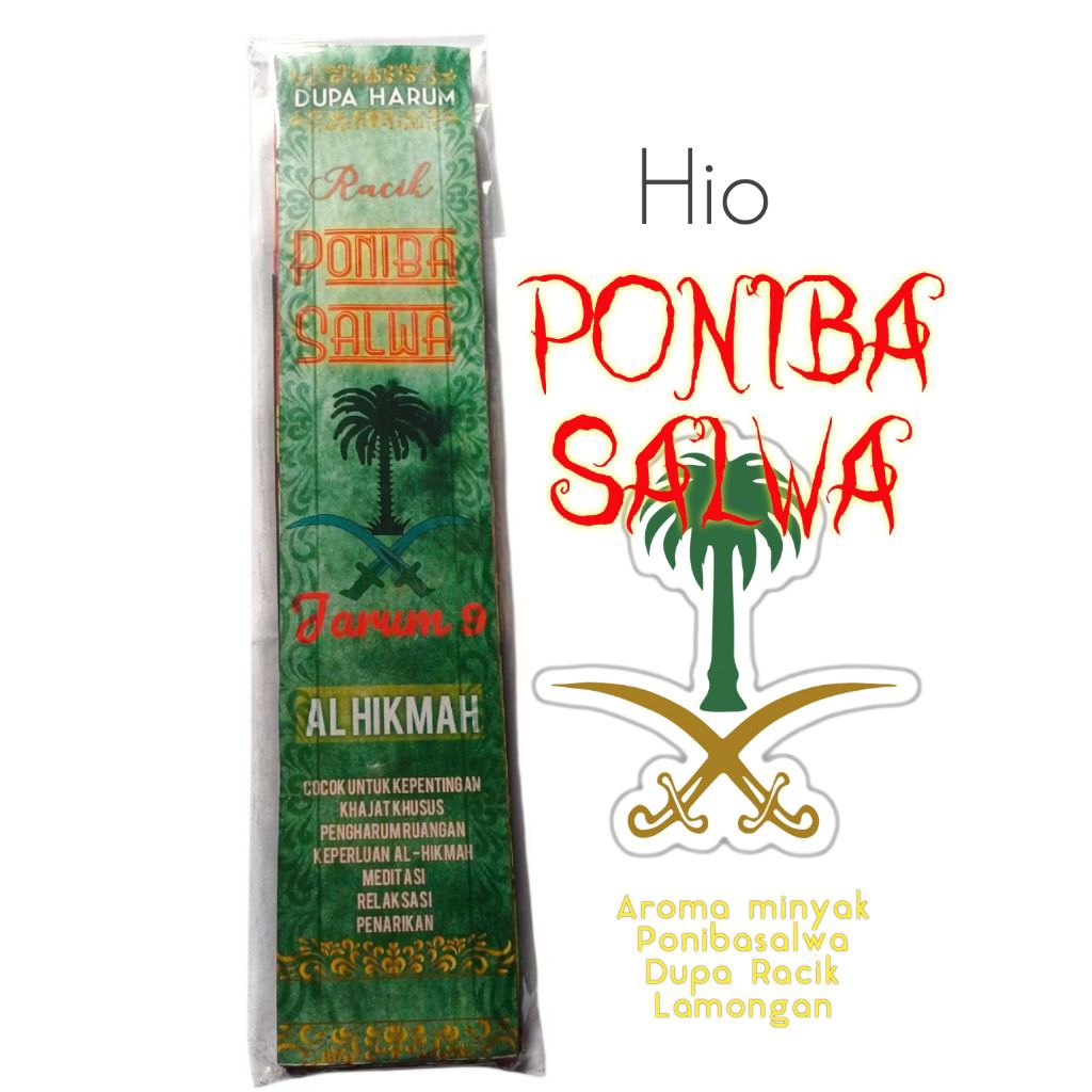 Dupa Misik PONIBASALWA aroma Arabian AL HIKMAH