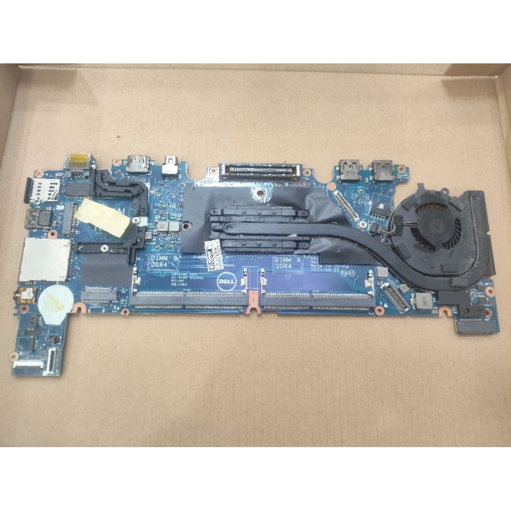 MESIN/MOBO/MAINBOARD/MOTHERBOARD/DELL LATITUDE E7270 INTEL CORE I7 GEN 6