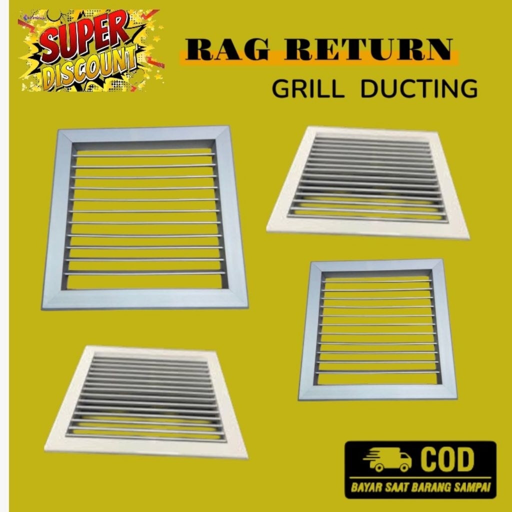 Return Air Grill RAG / Supply Air Diffuser / Linear slot Diffuser / Grill Diffuser Almunium