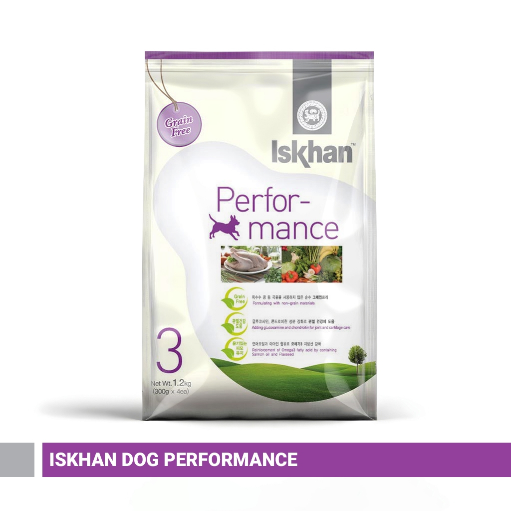 Iskhan Dog Performance - Makanan Anjing Dewasa