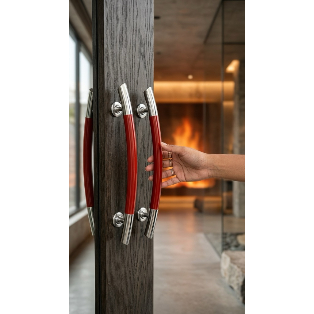handle pintu sabit lengkung