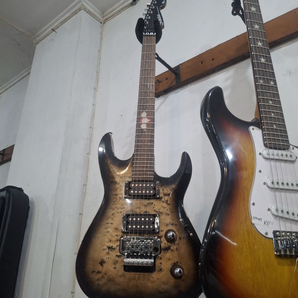 Gitar Listrik Elektrik OMEN Tromolo Updown SHAKIRA Original