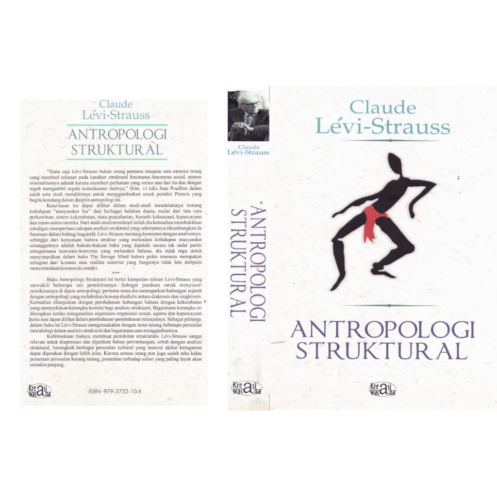 Buku Antropologi Struktural. Claude Levi Strauss.