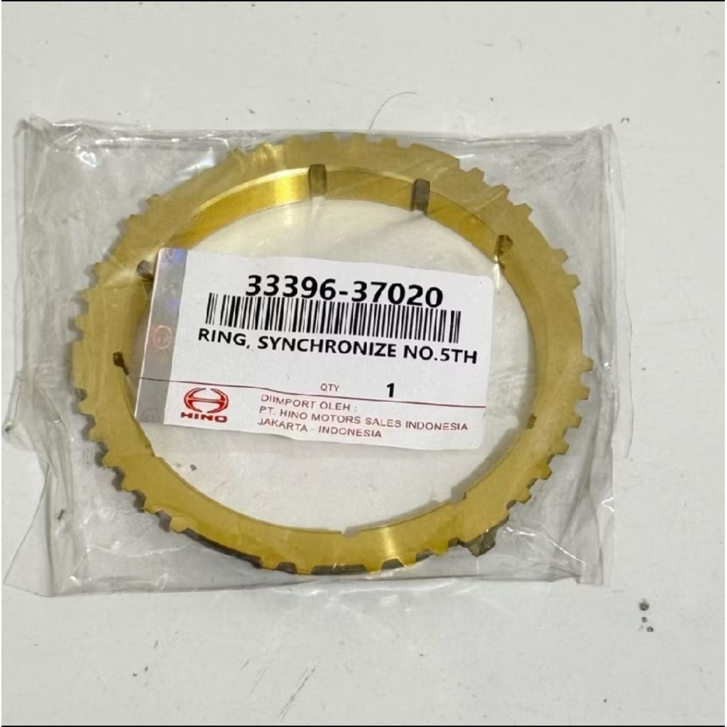 RING SYINHCRONIZER CINCIN SINKROMES RING SINKRON 33396-37020 GIGI 5 SAMA 4 HINO DUTRO 130HT 130HD 13