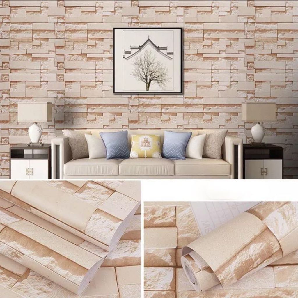 Wallpaper Dinding Motif Batu Stiker Dinding Motif Batu Wallpaper Dinding Estetik Wallpaper Dinding R