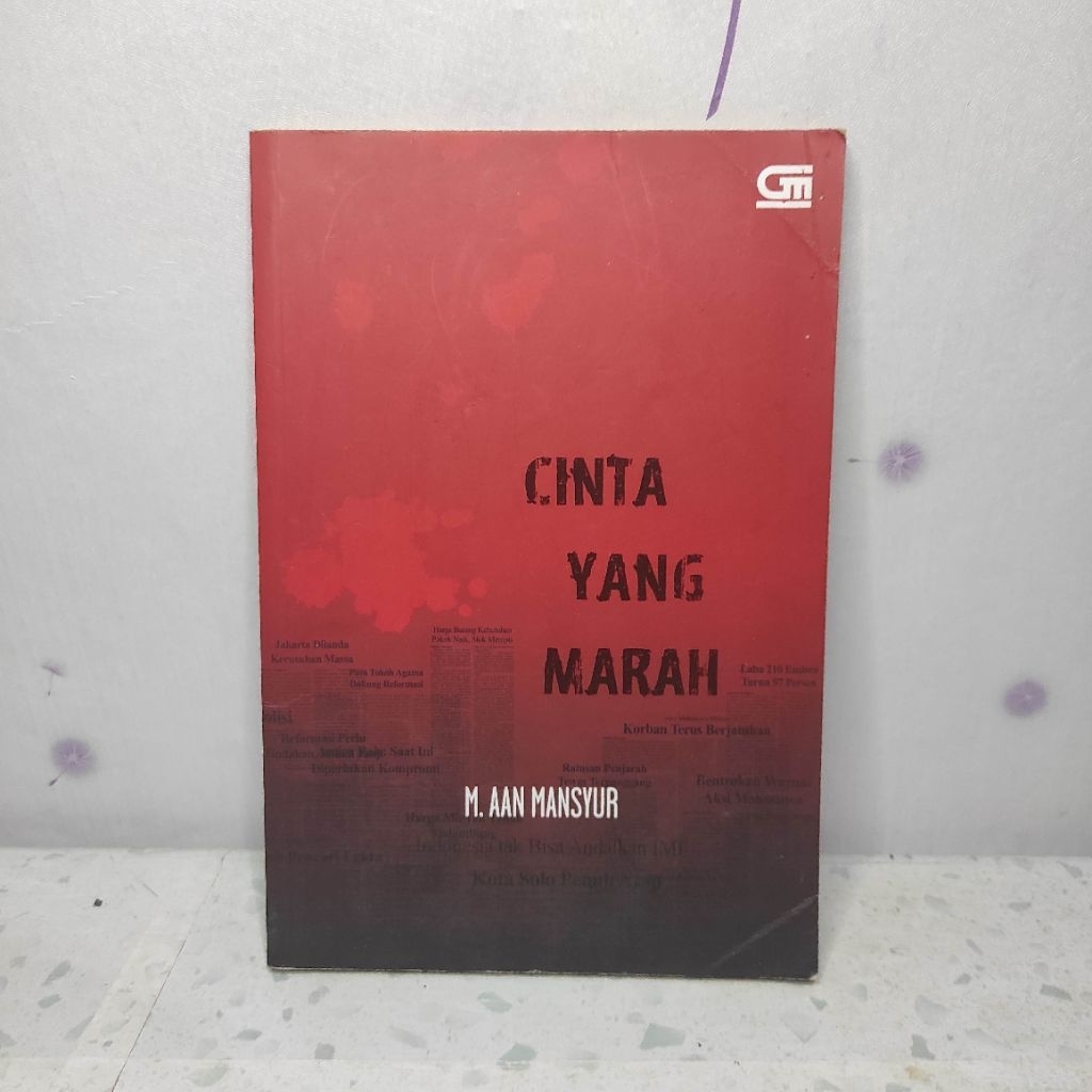 Buku Serba 32 Ribu - Cinta Yang Marah - Aan Mansyur- Buku Original Preloved Murah